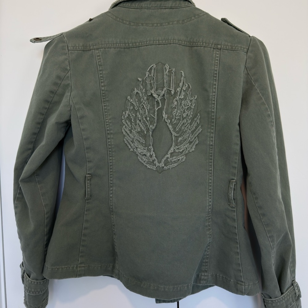 H&M Olive Utility Jacket - Picture 8 of 8